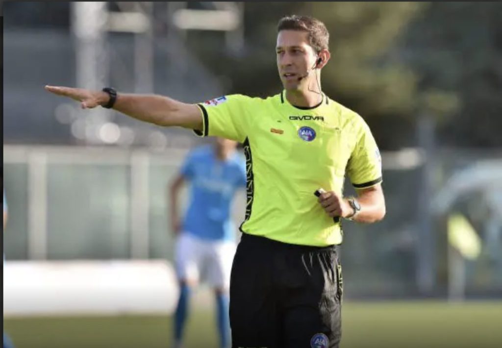 L'arbitro di Reggiana-Mantova sarà Alberto Ruben Arena