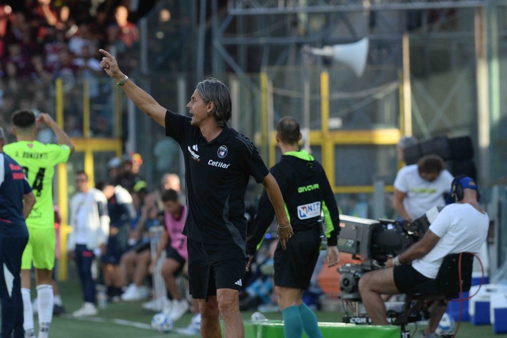 Il tecnico del Pisa Filippo Inzaghi