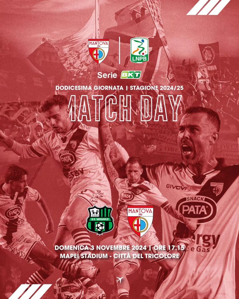 Le probabili di Sassuolo-Mantova