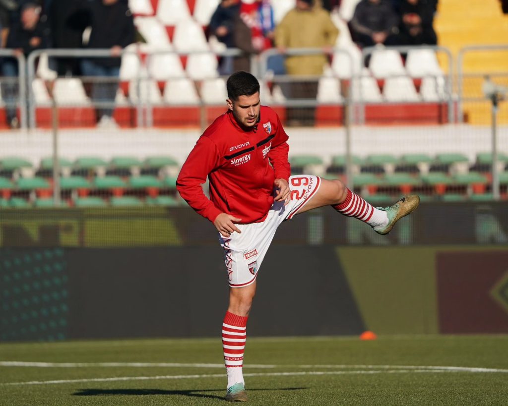 Il Mantova chiude il primo tempo sotto di una rete contro la Reggiana