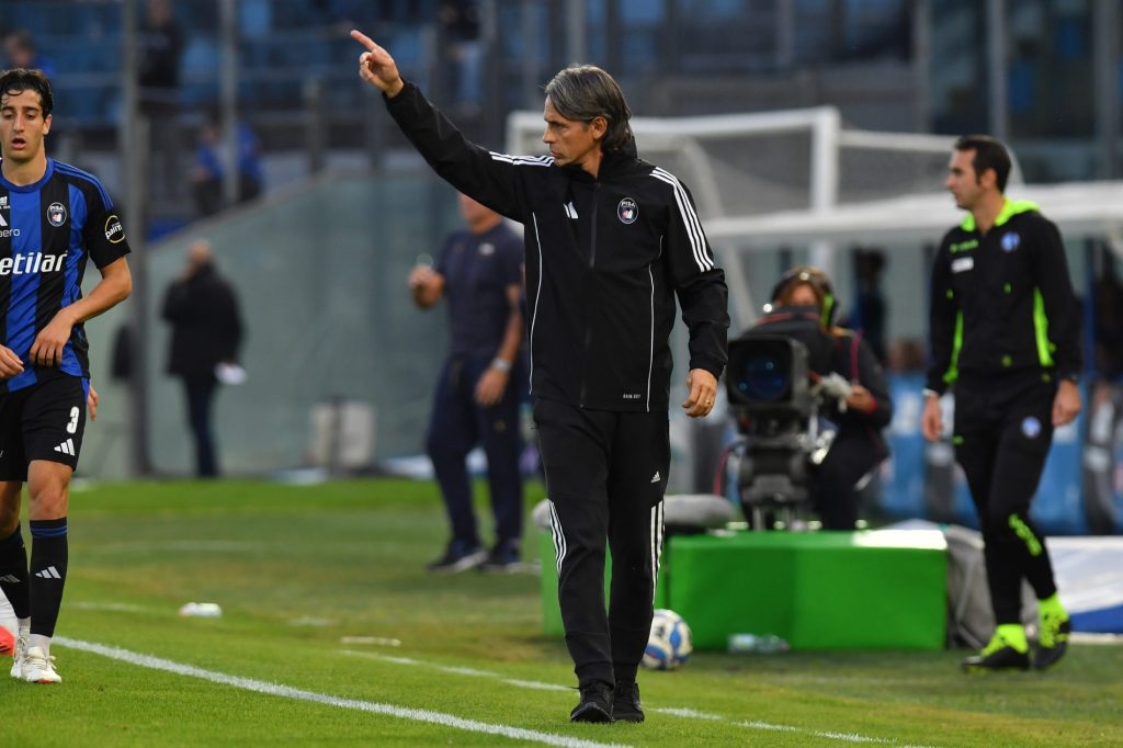 Il mister del Pisa Filippo Inzaghi