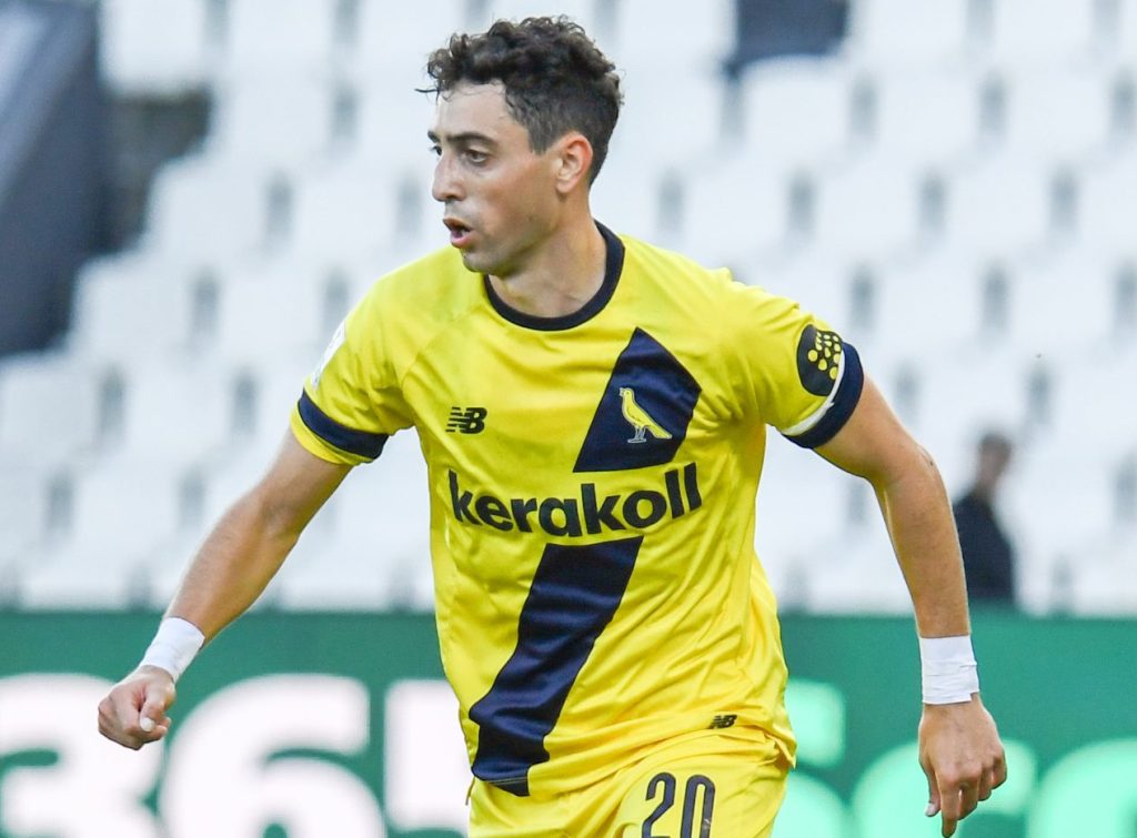 L'attaccante del Modena Caso, pronto per il derby di sabato con il Mantova