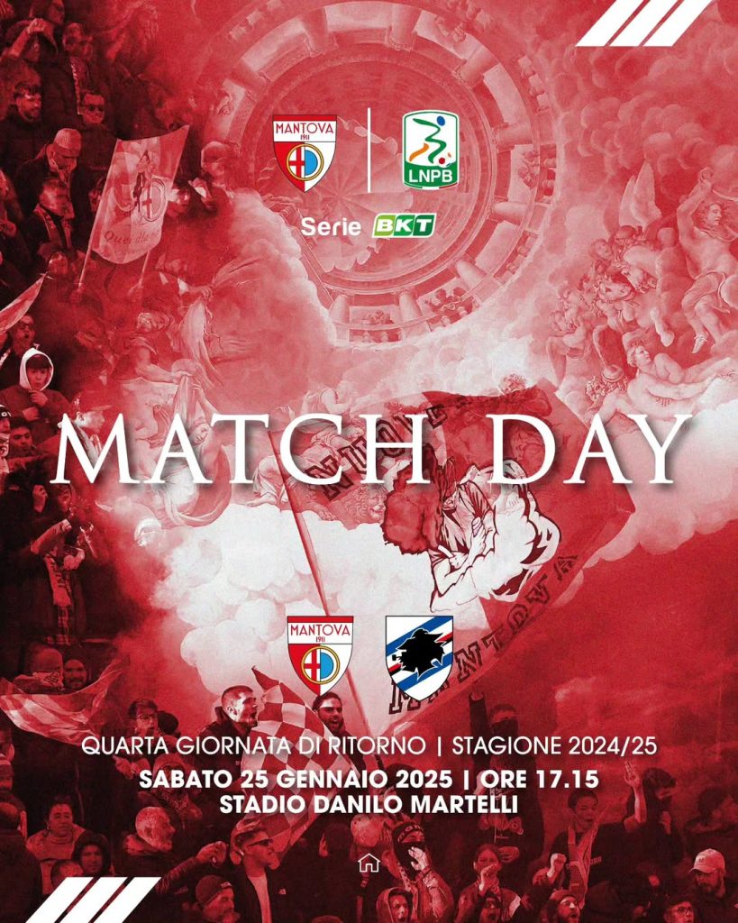 Mantova-Sampdoria, le probabili formazioni