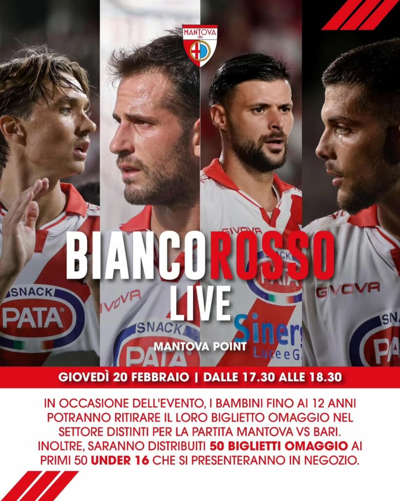 BiancoRosso Live al Mantova Point