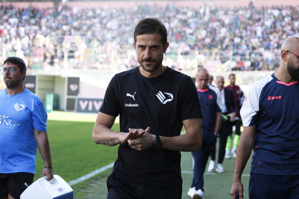 È giunta ai titoli di coda l'avventura di Alessio Dionisi sulla panchina del Palermo