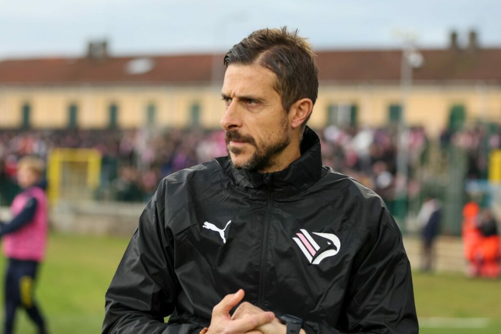 Il tecnico rosanero Dionisi ha parlato in conferenza stampa prima di Palermo-Mantova