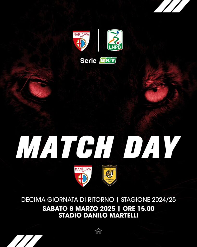 Le probabili formazioni di Mantova-Juve Stabia
