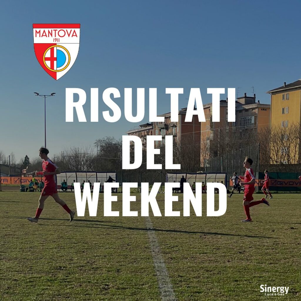 Giovanili Mantova, i risultati del weekend