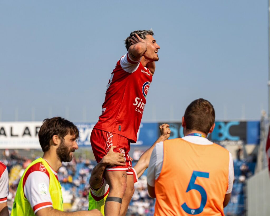 Mister Possanzini recupera Burrai e Mensah dall'infermeria. Radaelli (in foto) non ce la fa