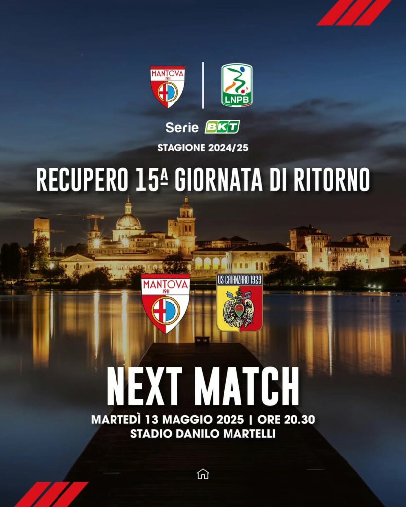 Le probabili formazioni di Mantova-Catanzaro, la sfida in programma martedì (ore 20.30) al Martelli