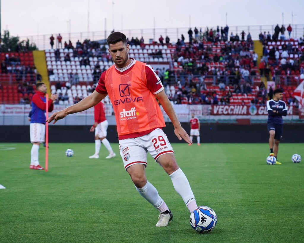Contro la Carrarese, sul taccuino del Giudice Sportivo sono finiti Cella (in foto), Bragantini e Debenedetti