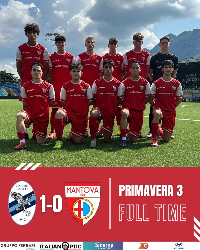 La Primavera 3 perde la finale d'andata a Lecco