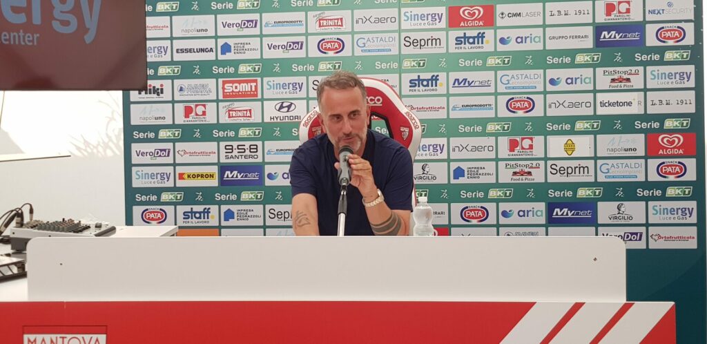 Il presidente del Mantova Filippo Piccoli