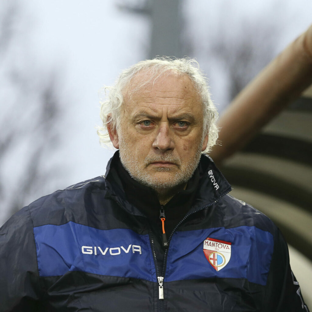 L'ex allenatore del Mantova Andrea Mandorlini