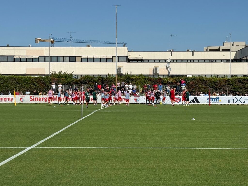 Mantova, primo giorno di allenamento al Sinergy Center