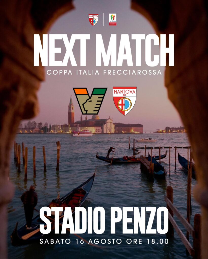 È iniziata la vendita dei biglietti dedicata ai tifosi biancorossi per Venezia-Mantova valida per i 32esimi di Coppa Italia