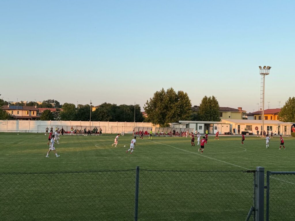 Un momento della sfida tra Carpenedolo-Mantova
