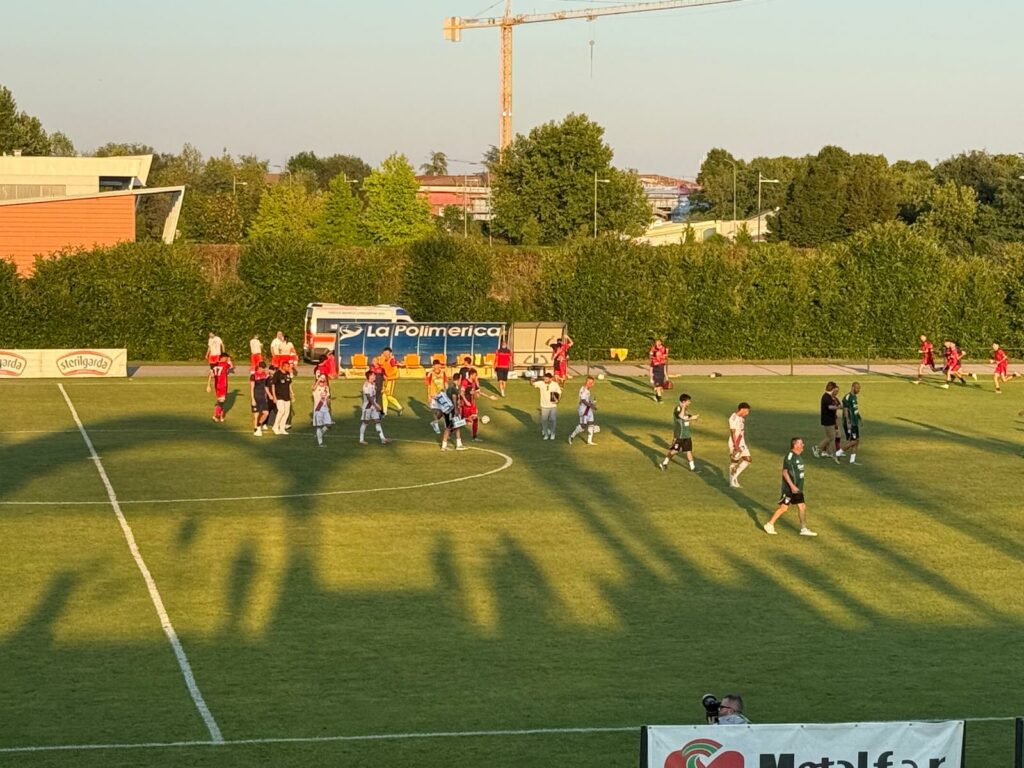 Finisce 1-1 l'amichevole tra Lumezzane e Mantova