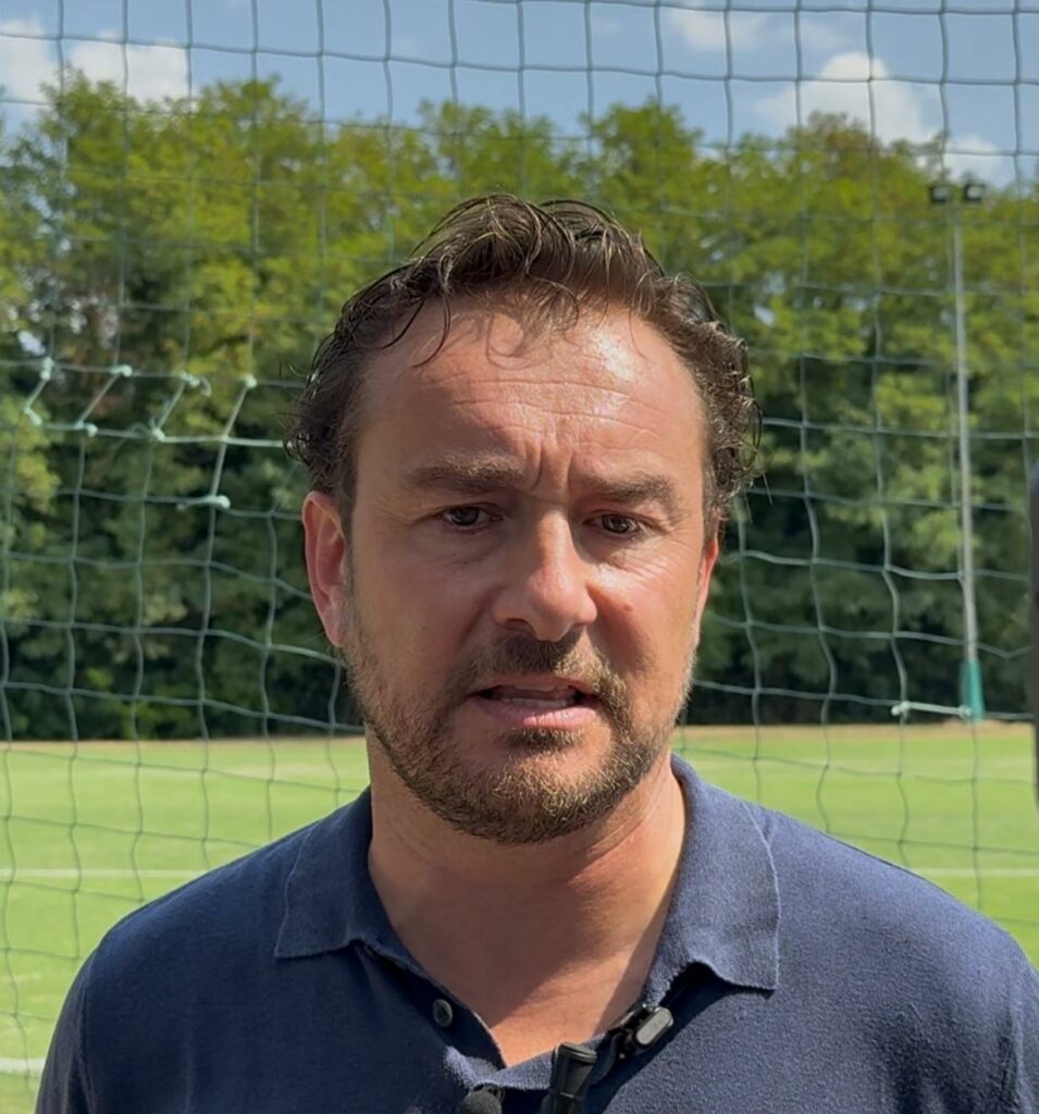 Il dt del Mantova Christian Botturi