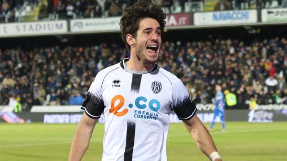 Cristian Shpendi del Cesena, autore del raddoppio