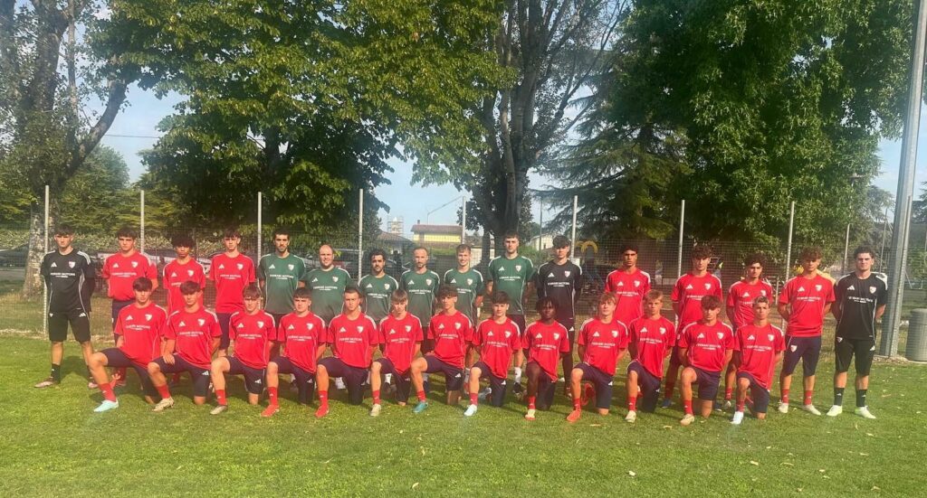 L'Under 17 di Michele Boschini (Fotografia pubblicata su gentile concessione di Mantova 1911 che ne detiene la proprietà)