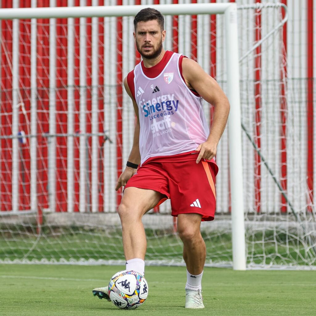 Cella è tra i giocatori da valutare (Fotografia pubblicata su gentile concessione di Mantova 1911 che ne detiene la proprietà)