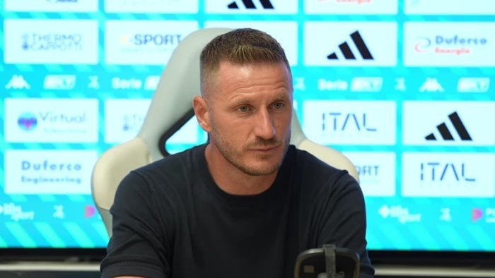 Il tecnico della Juve Stabia Ignazio Abate