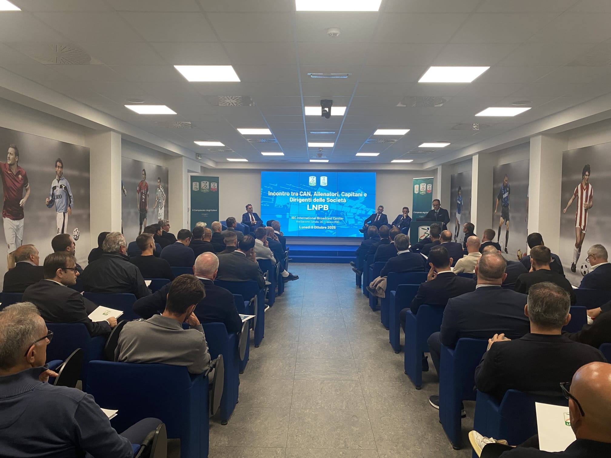 A Roma l'incontro tra i 20 club, Abete e Malagò