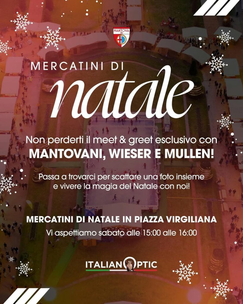 Mantovani, Mullen e Wieser ai mercatini natalizi