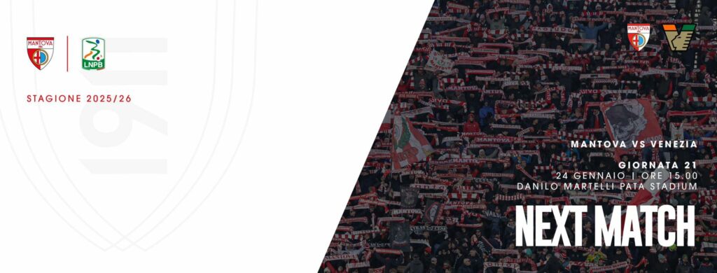 Via alla prevendita per Mantova-Venezia