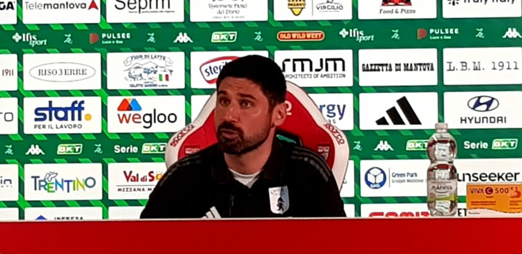 L'allenatore dell'Entella Chiappella
