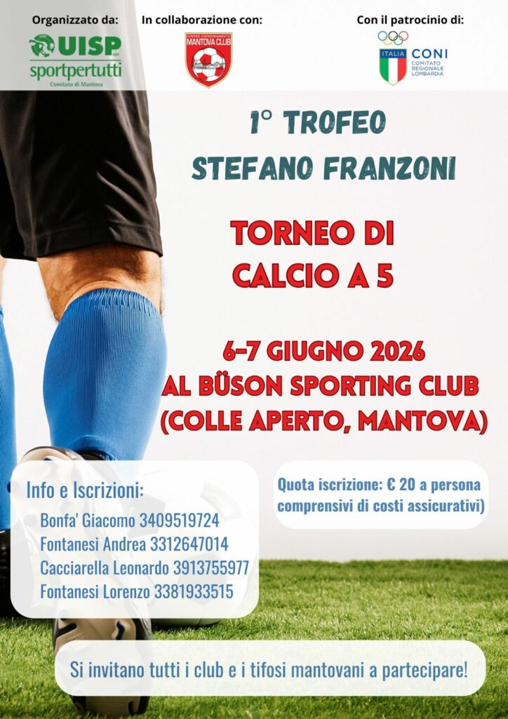 Uisp e Ccmc organizzano il primo Trofeo Stefano Franzoni