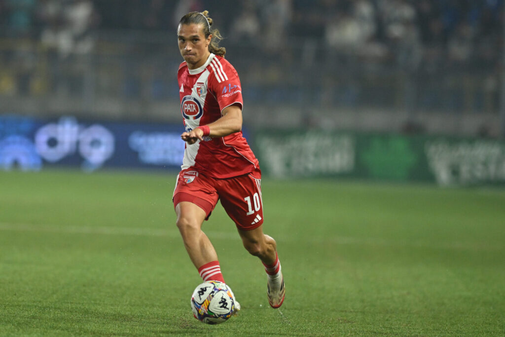 David Wieser in azione con la maglia del Mantova