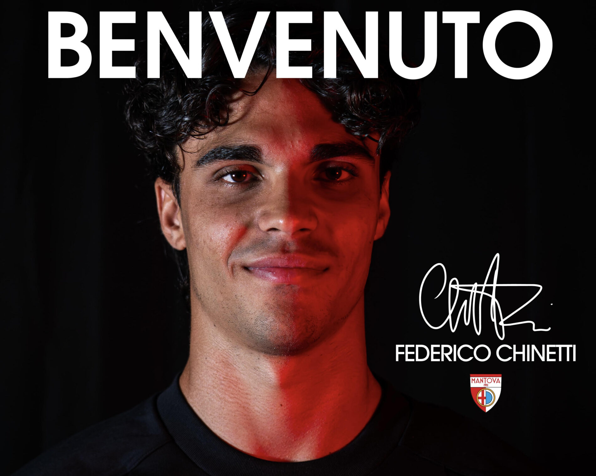 Federico Chinetti è un nuovo giocatore del Mantova (foto Mantova 1911)