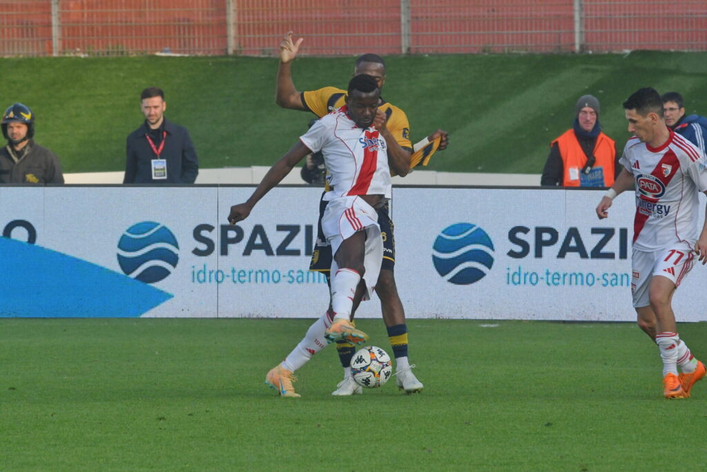 È duello Ravenna-Lecco per accaparrarsi l'attaccante del Mantova Davis Mensah