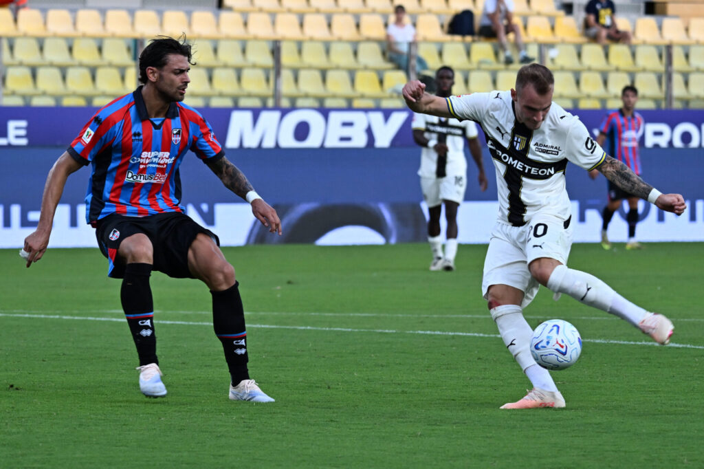 Uno scatto di Parma-Catania