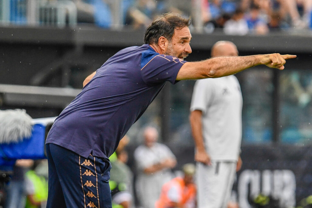 L'allenatore dell'Empoli Guido Pagliuca