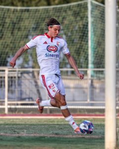 Filippo Vesentini in azione con la maglia del Mantova (foto Mantova 1911)