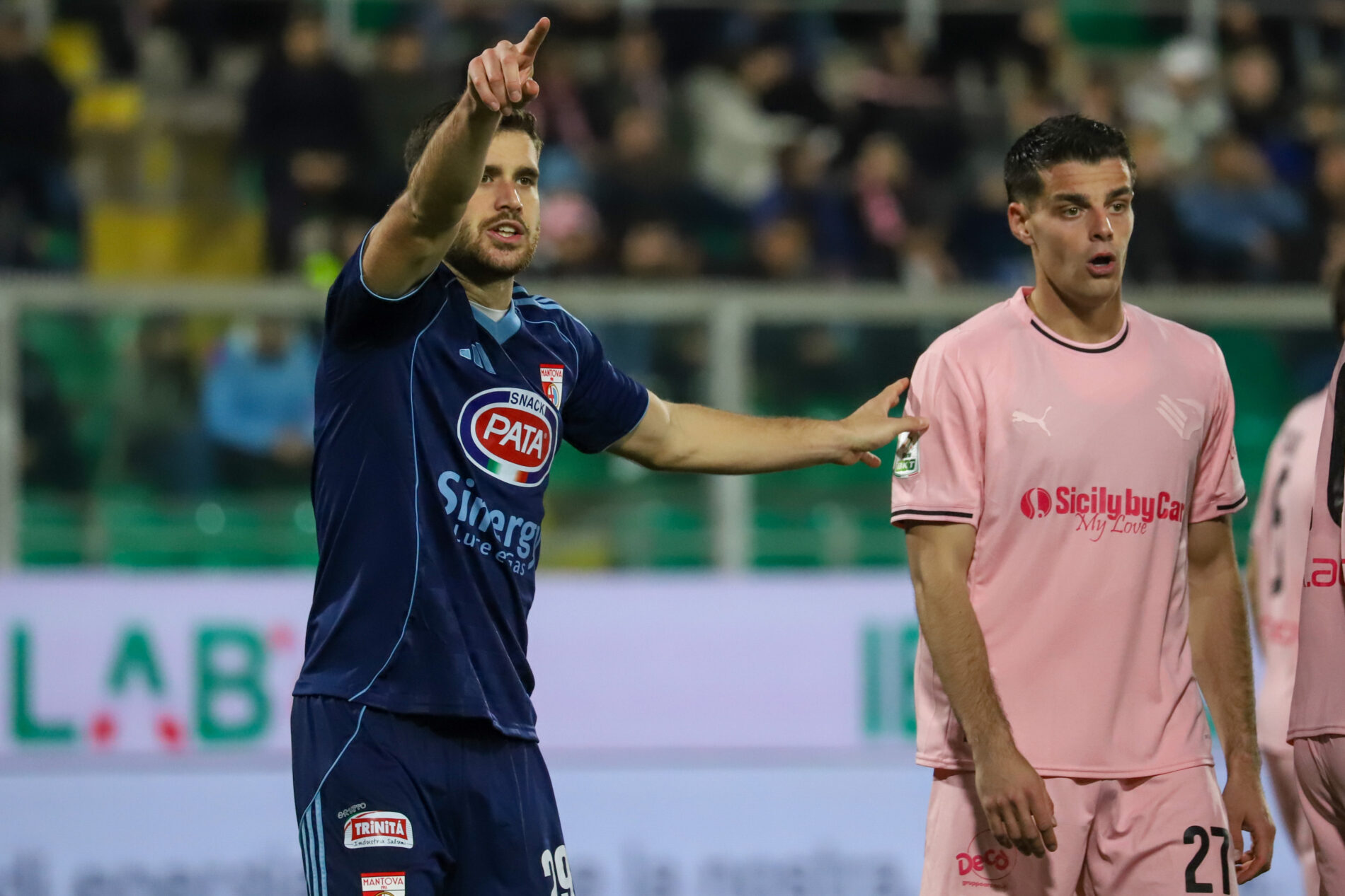 L'ultimo faccia a faccia tra Palermo e Mantova al Barbera dello scorso marzo