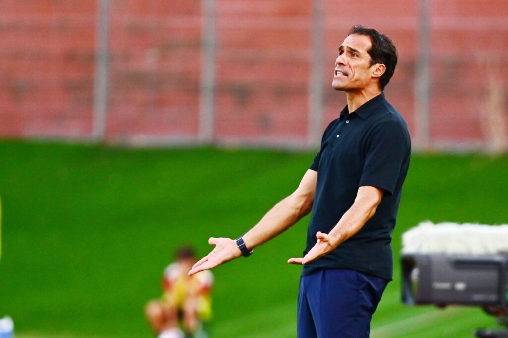 Il tecnico della Sampdoria Bernardo Corradi