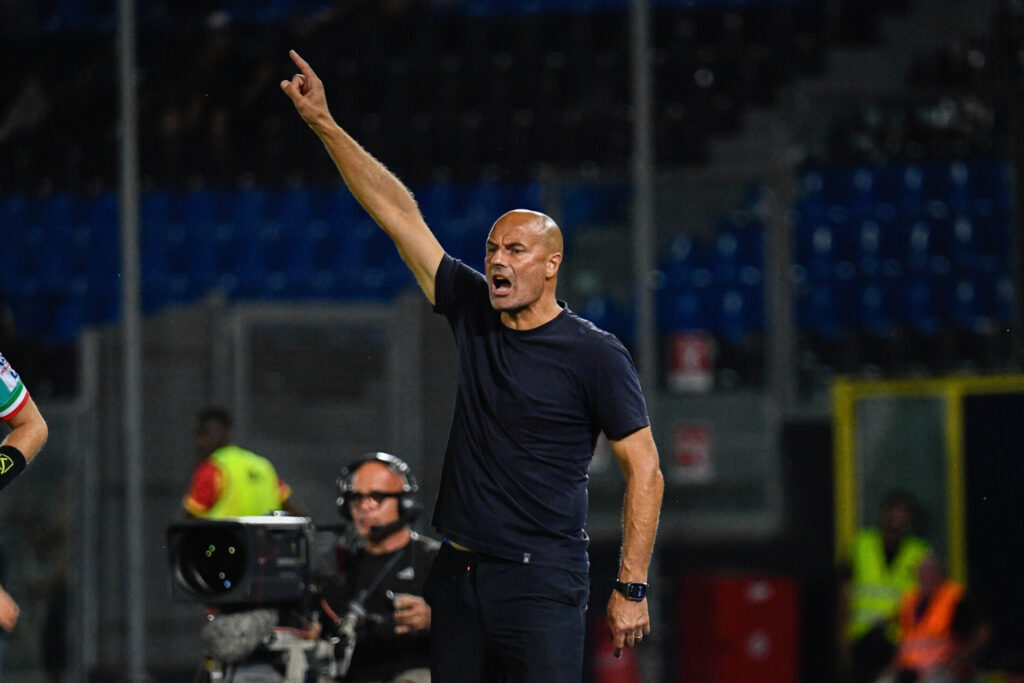 L'allenatore del Pisa Paolo Bianco