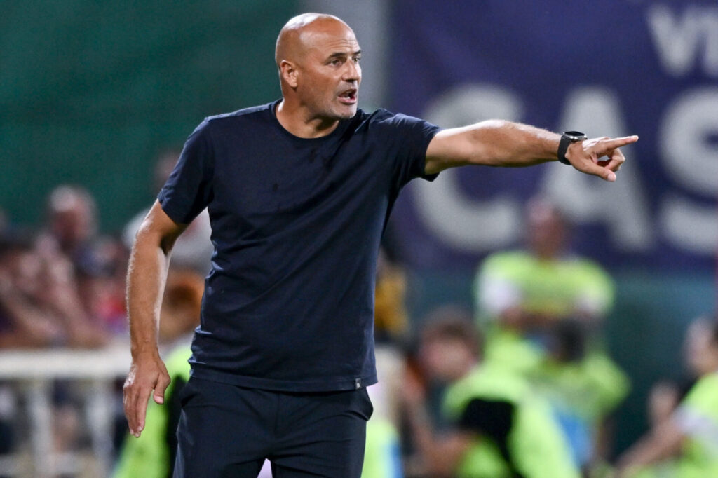 L'allenatore del Pisa Paolo Bianco