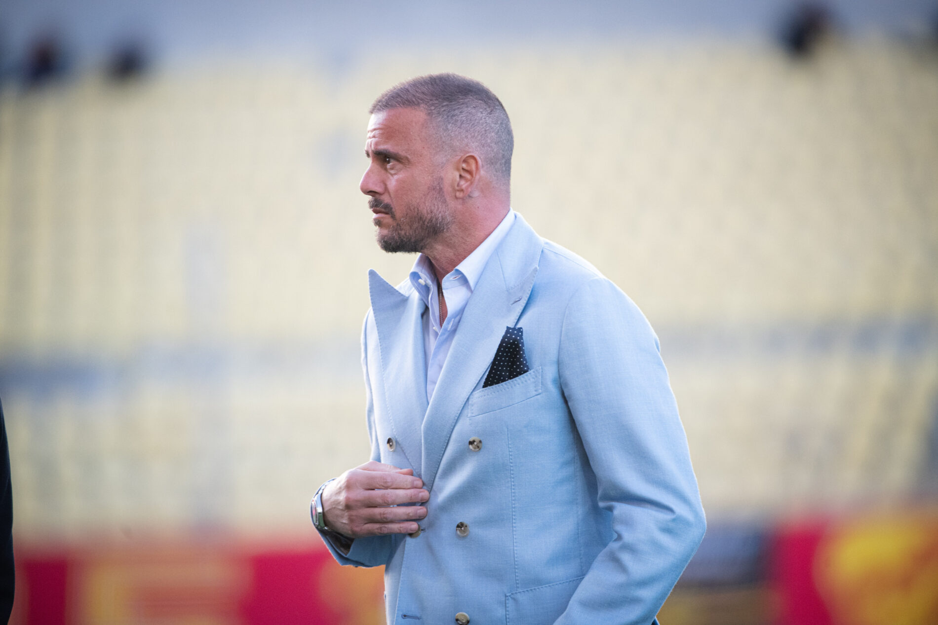Il direttore sportivo del Catanzaro Ciro Polito