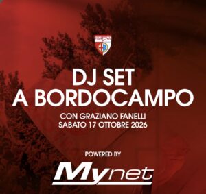 Mantova-Palermo, pre-partita con DJ set a bordocampo