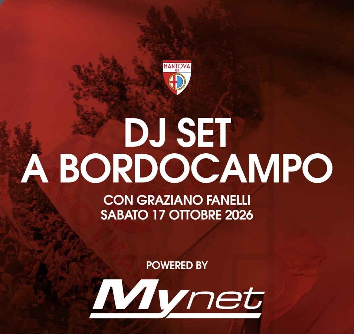 Mantova-Palermo, pre-partita con DJ set a bordocampo