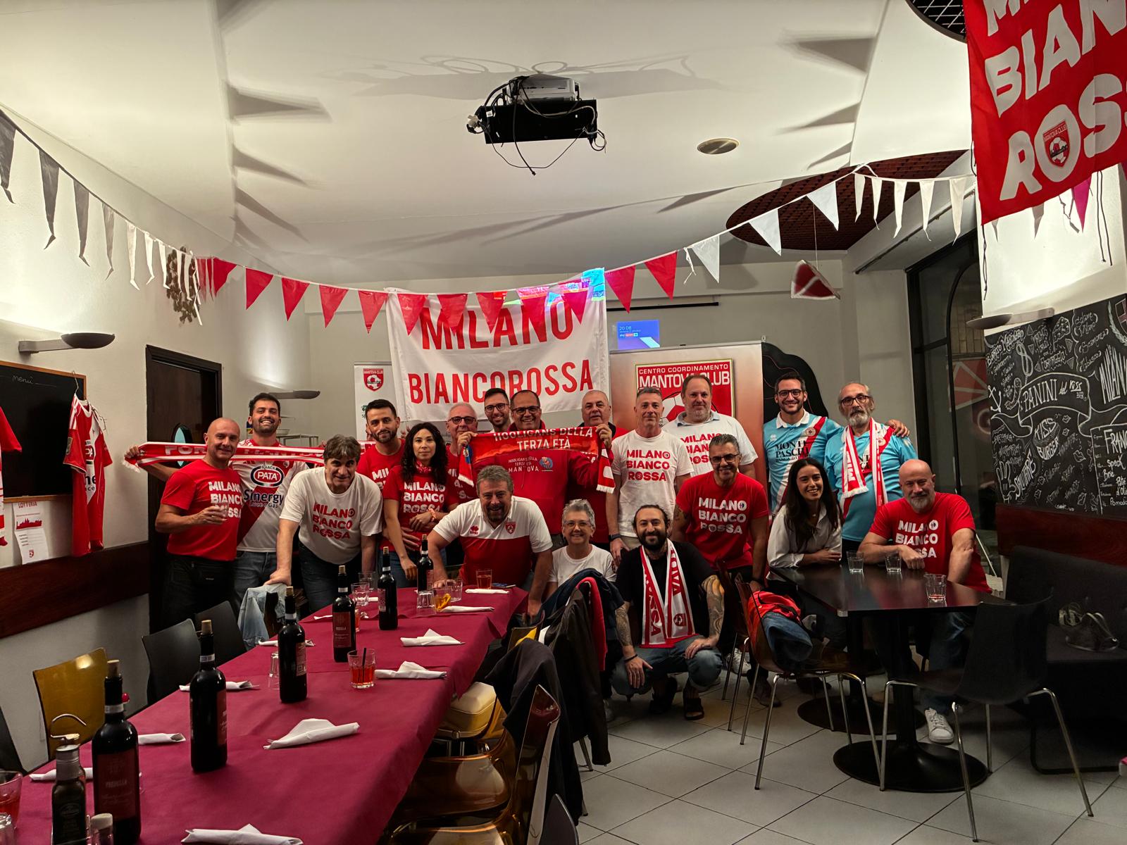 Grande festa per il Mantova Club Milano Biancorossa